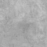 NNEVL 3 Piece Bathroom Furniture Set Concrete Grey Engineered Wood