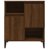 NNEVL Sideboards 3 pcs Brown Oak 60x35x70 cm Engineered Wood