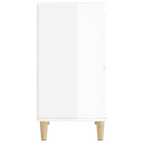NNEVL Sideboards 2 pcs High Gloss White 60x35x70 cm Engineered Wood
