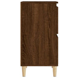 NNEVL Sideboards 2 pcs Brown Oak 60x35x70 cm Engineered Wood