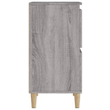 NNEVL Sideboards 3 pcs Grey Sonoma 60x35x70 cm Engineered Wood