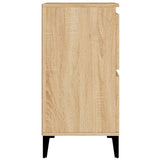 NNEVL Sideboards 3 pcs Sonoma Oak 60x35x70 cm Engineered Wood