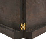 NNEVL Table Top Dark Grey 120x60x6 cm Treated Solid Wood Oak
