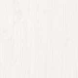 NNEVL 8 Piece Garden Lounge Set with Cushions White Solid Wood