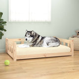NNEVL Dog Bed 105.5x75.5x28 cm Solid Wood Pine