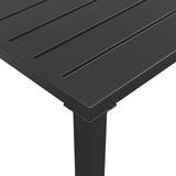 NNEVL 2 Piece Garden Dining Set Anthracite Steel