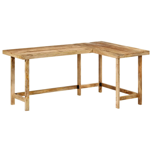 NNEVL Desk 165x110x75 cm Solid Wood Mango