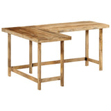 NNEVL Desk 165x110x75 cm Solid Wood Mango