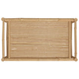 NNEVL Garden Coffee Table 100x55x33 cm Bamboo