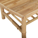 NNEVL Garden Coffee Table 90x55x37 cm Bamboo