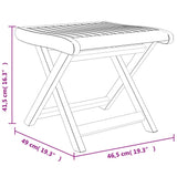 NNEVL 5 Piece Garden Lounge Set Solid Wood Teak