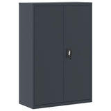NNEVL File Cabinet Anthracite 90x40x140 cm Steel