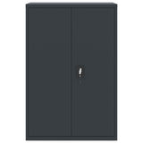 NNEVL File Cabinet Anthracite 90x40x140 cm Steel
