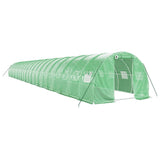 NNEVL Greenhouse with Steel Frame Green 66 m² 22x3x2 m