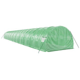 NNEVL Greenhouse with Steel Frame Green 66 m² 22x3x2 m