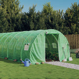 NNEVL Greenhouse with Steel Frame Green 66 m² 22x3x2 m