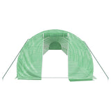 NNEVL Greenhouse with Steel Frame Green 72 m² 24x3x2 m