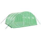 NNEVL Greenhouse with Steel Frame Green 16 m² 4x4x2 m
