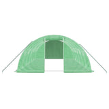 NNEVL Greenhouse with Steel Frame Green 24 m² 6x4x2 m
