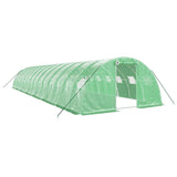 NNEVL Greenhouse with Steel Frame Green 56 m² 14x4x2 m