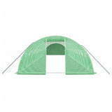 NNEVL Greenhouse with Steel Frame Green 56 m² 14x4x2 m