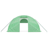 NNEVL Greenhouse with Steel Frame Green 72 m² 18x4x2 m
