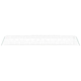 NNEVL Greenhouse with Steel Frame White 56 m² 14x4x2 m
