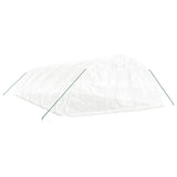 NNEVL Greenhouse with Steel Frame White 50 m² 10x5x2.3 m