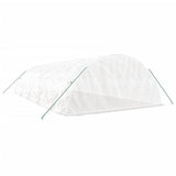 NNEVL Greenhouse with Steel Frame White 50 m² 10x5x2.3 m