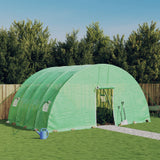 NNEVL Greenhouse with Steel Frame Green 24 m² 6x4x2.85 m