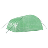 NNEVL Greenhouse with Steel Frame Green 36 m² 6x6x2.85 m