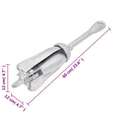 NNEVL Folding Anchor Silver 8 kg Malleable Iron