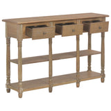 NNEVL Console Table 110x30x76cm Engineered Wood