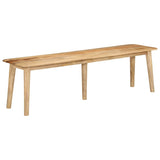 NNEVL Bench 160x40x45 cm Solid Wood Mango