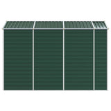 NNEVL Garden Shed Green 191x300x198 cm Galvanised Steel