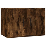 NNEVL Wall-mounted TV Cabinets 2 pcs Smoked Oak 57x34.5x40 cm