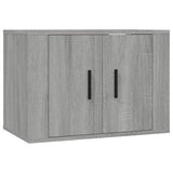 NNEVL Wall-mounted TV Cabinets 3 pcs Grey Sonoma 57x34.5x40 cm