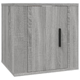 NNEVL 3 Piece TV Cabinet Set Grey Sonoma Engineered Wood