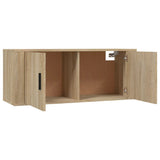 NNEVL 2 Piece TV Cabinet Set Sonoma Oak Engineered Wood
