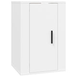 NNEVL 2 Piece TV Cabinet Set White Engineered Wood