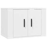 NNEVL 2 Piece TV Cabinet Set White Engineered Wood