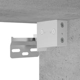 NNEVL 3 Piece TV Cabinet Set Concrete Grey Engineered Wood