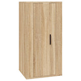 NNEVL 3 Piece TV Cabinet Set Sonoma Oak Engineered Wood