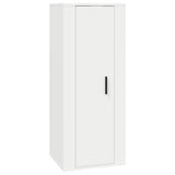 NNEVL 3 Piece TV Cabinet Set White Engineered Wood