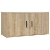NNEVL 6 Piece TV Cabinet Set Sonoma Oak Engineered Wood