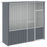 NNEVL Bird Cage Anthracite 215x78x200 cm Galvanised Steel
