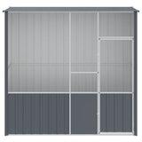 NNEVL Bird Cage Anthracite 215x78x200 cm Galvanised Steel