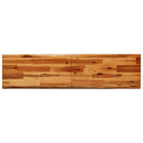NNEVL Bench with Live Edge 140 cm Solid Wood Acacia
