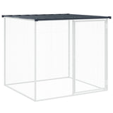 NNEVL Chicken Cage with Roof Anthracite 1003x98x90 cm Galvanised Steel