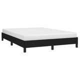 NNEVL Bed Frame Black 107x203 cm King Single Size Fabric